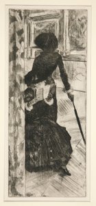 Au Louvre: La Peinture (Mary Cassatt) [No Louvre: Pintura (Mary Cassatt)] de Edgar Degas