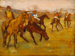 Antes da corrida de Edgar Degas