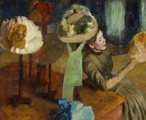 No moleiro de Edgar Degas