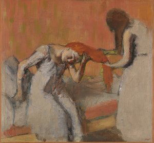 Ao pentear (la coiffure). 1892-95 de Edgar Degas