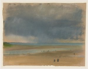Junto ao mar de Edgar Degas