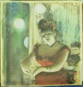 Cantor de café-concerto, c.1878 de Edgar Degas