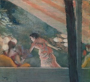 Café Concerto no Ambassadeurs de Edgar Degas