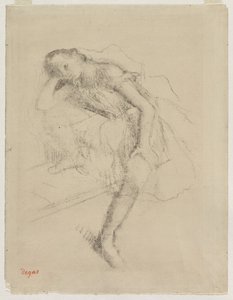 Dançarino em repouso de Edgar Degas
