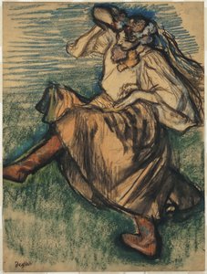 Bailarina em traje ucraniano de Edgar Degas