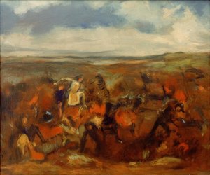 A Batalha de Poitiers de Edgar Degas