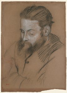 Diego Martelli, 1879. de Edgar Degas