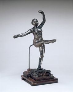 Quarta Posição Frente, na Perna Esquerda, c. 18851890. de Edgar Degas