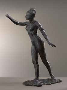 Grand Arabesque, Primeira Vez, modelado c.1880s, elenco 1919–21 de Edgar Degas