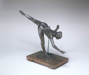 Grande Arabesco, Terceira Vez Arabesque Primeira Inclinação, c. 18851890. de Edgar Degas