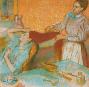 O penteado de Edgar Degas