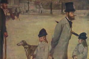 Le Vicomte Lepic, 1875, 1937. de Edgar Degas
