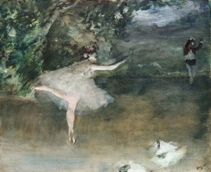 Les Pointes, c.1877-78 de Edgar Degas