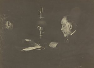 Louise Halévy lendo para Degas de Edgar Degas