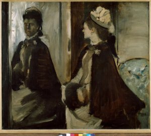 Madame Jeantaud no espelho de Edgar Degas