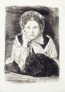 Marguerite, c.1860-62 de Edgar Degas