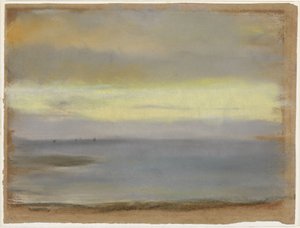 Mar, Pôr-do-sol de Edgar Degas