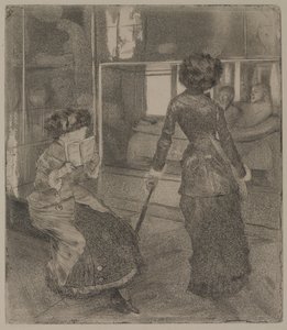 Mary Cassatt no Louvre: A Galeria Etrusca de Edgar Degas