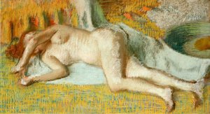 Depois do banho de Edgar Degas