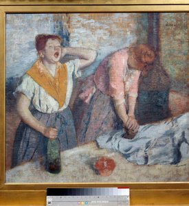 Pinturas de Edgar Degas (1834-1917). 1884/86. Sol. 0,76 x 0,81 m. Paris, Musee d