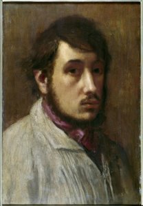 Retrato de um homem de Edgar Degas