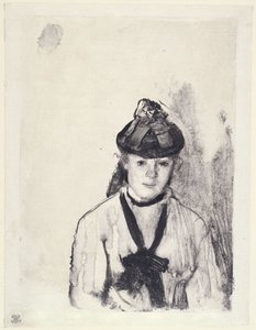 Retrato de Ellen Andrée de Edgar Degas