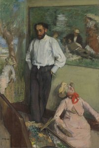 Retrato de Henri Michel-Lévy 1844-1914, ca 1878. de Edgar Degas