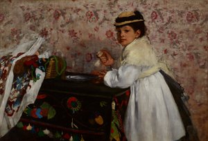 Retrato da Srta. Hortense Valpinçon de Edgar Degas