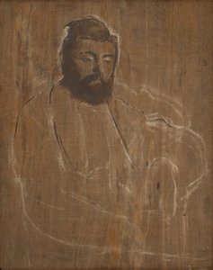 Retrato de um homem de Edgar Degas