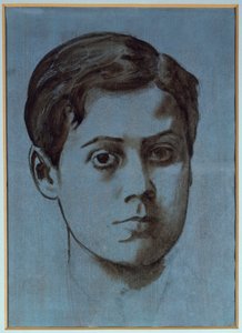 Retrato de um jovem de Edgar Degas