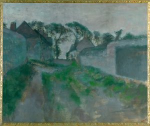 Rua da vila Saint Valerysur-Somme de Edgar Degas