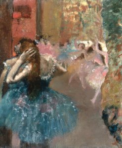 Cena de balé de Edgar Degas