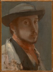 Autorretrato de Edgar Degas