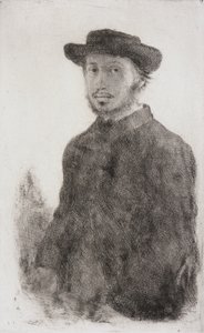 Autorretrato de Edgar Degas