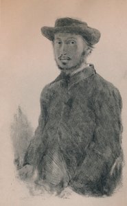 Auto-retrato, c.1860s, 1946 de Edgar Degas
