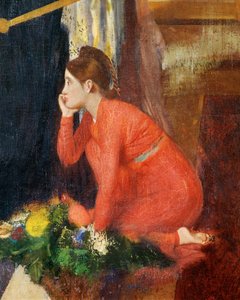 Semiramis construisant Babylone (óleo sobre tela) de Edgar Degas