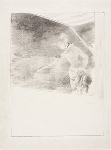 Cantor num Café-Concerto de Edgar Degas