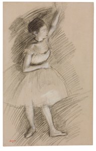 Estudo de um dançarino de Edgar Degas