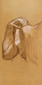 Estudo de um braço de Edgar Degas