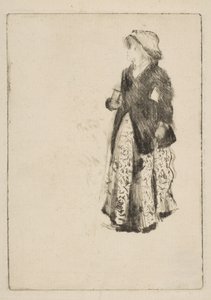 A atriz Ellen Andrée, 1879. de Edgar Degas