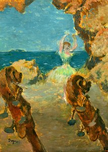 O bailarino de Edgar Degas