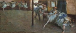O ensaio de balé, c.1891 de Edgar Degas