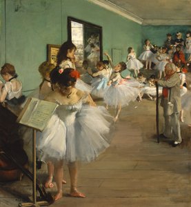 A aula de dança de Edgar Degas