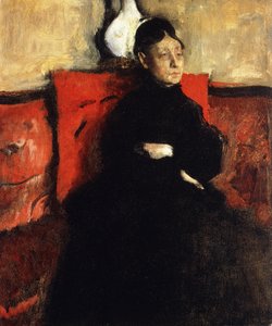 A duquesa de Montejasi-Cicerale; Duquesa de Montejasi-Cicerale, c.1868 de Edgar Degas