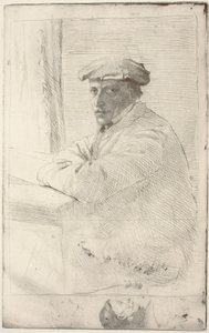 O gravador Joseph Tourny O gravador Joseph Tourny, 1857. de Edgar Degas