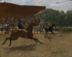 A falsa partida de Edgar Degas