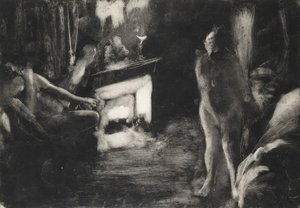 Floresta. de Edgar Degas