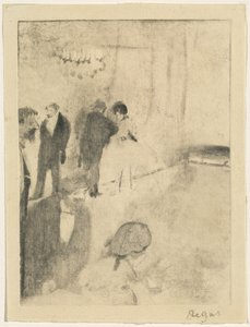 A Sala Verde de Edgar Degas