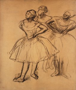 Três dançarinos; Três Dançarinos, de Edgar Degas