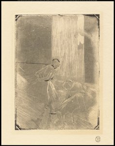 Dois Dançarinos, c.1878-79 de Edgar Degas